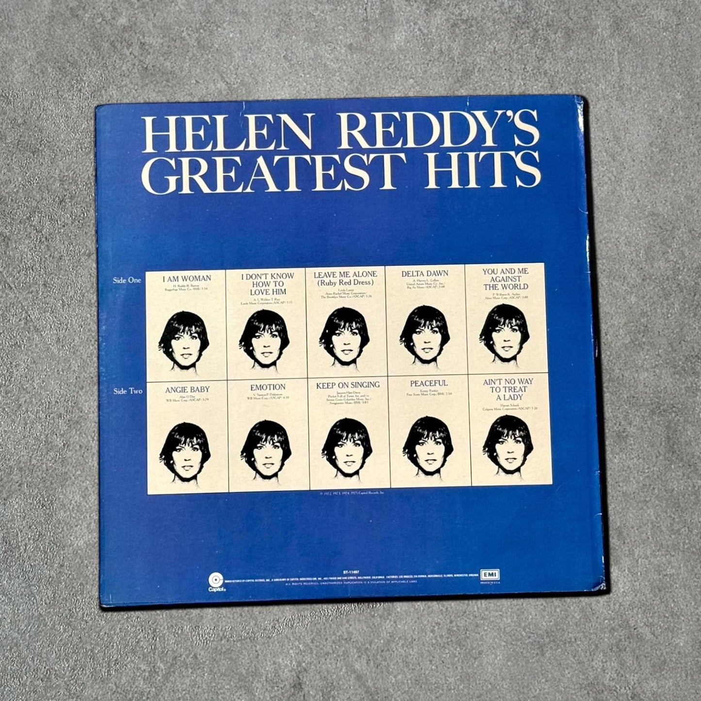 Helen Reddy’s Greatest Hits Vintage Record Vinyl Other