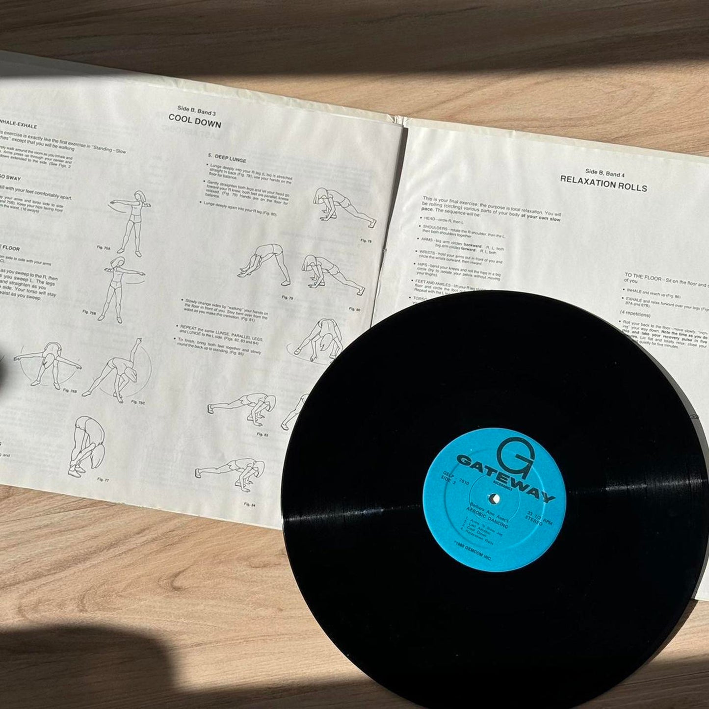 Aerobic Dancing Vintage Record Vinyl Other