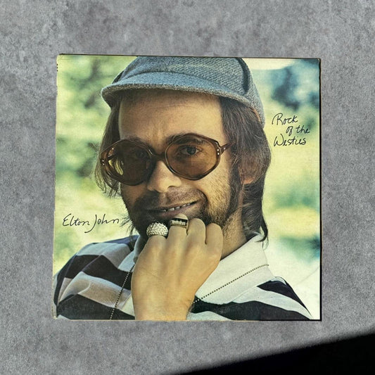 Elton John “Rock of the Westies” Vintage Record Vinyl - GROOVES