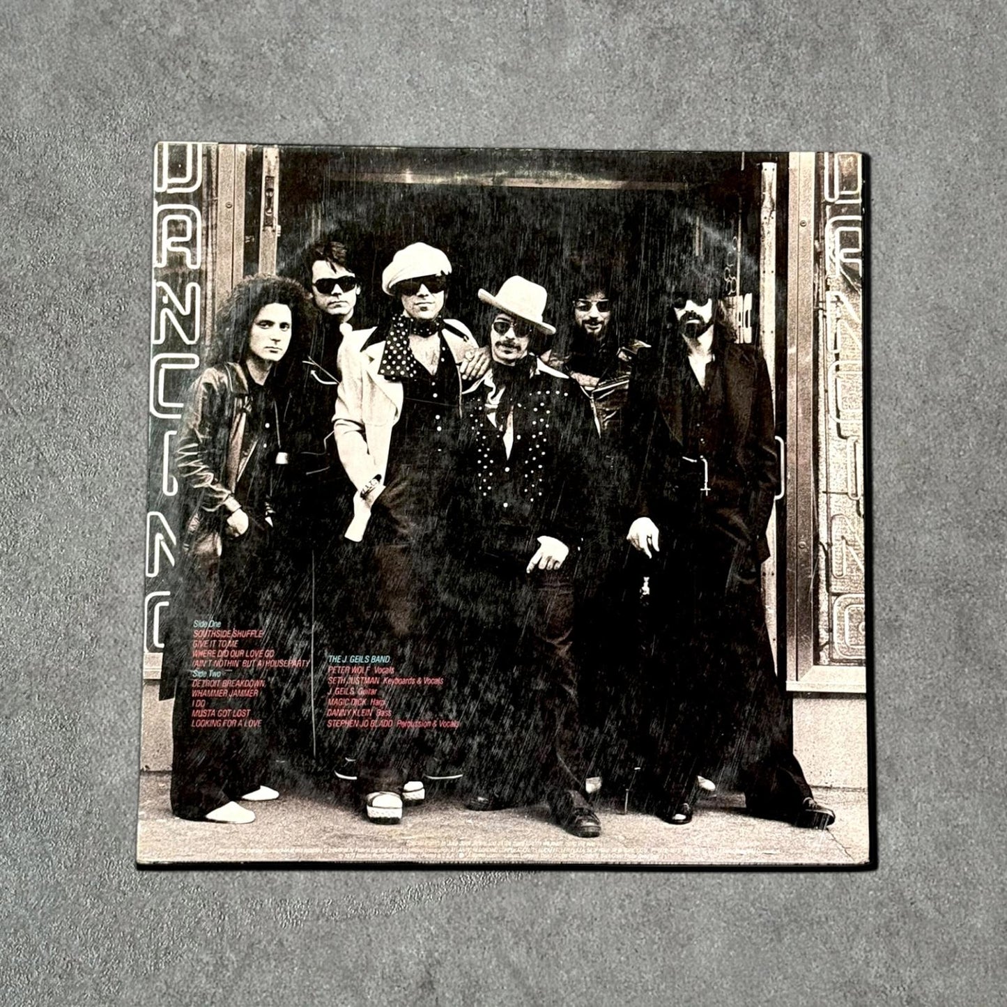 Best of the J. Geils Band Vintage Record Vinyl Other