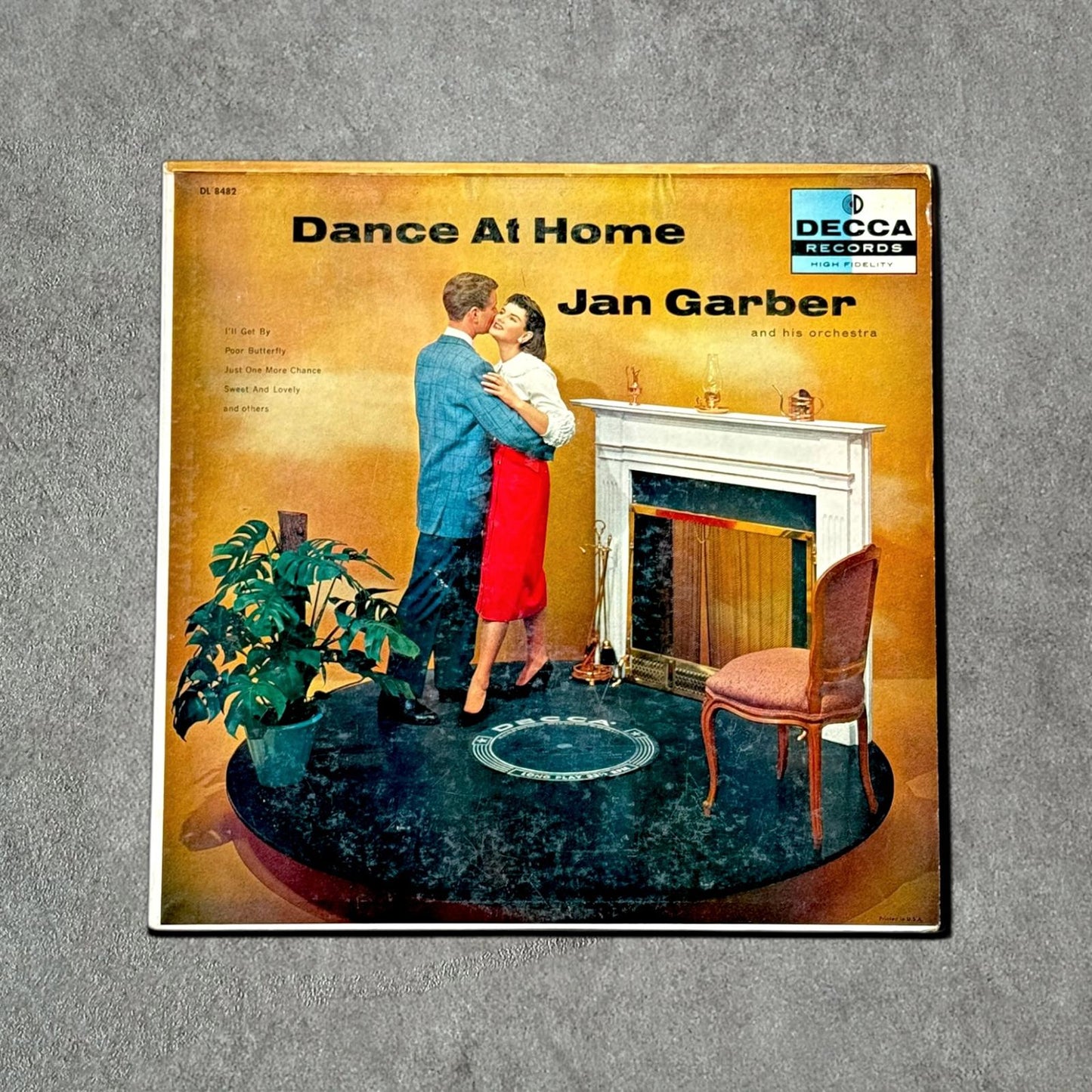 Jan Garber “Dance At Home” Vintage Record Vinyl Other