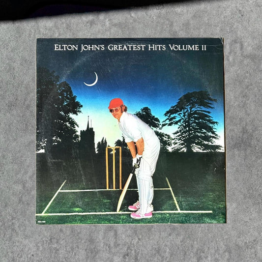 Elton John “Greatest Hits Volume II” Vintage Record Vinyl - GROOVES