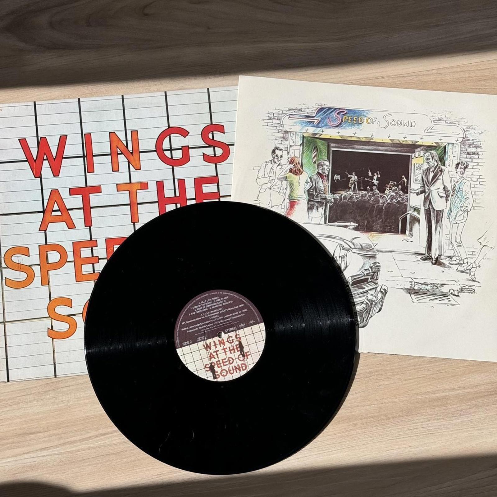 “Wings At The Speed Of Sound” Vintage Record Vinyl Other