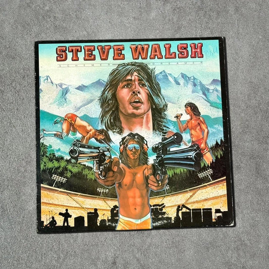 Steve Walsh “Schemer-Dreamer” Vintage Record Vinyl - GROOVES