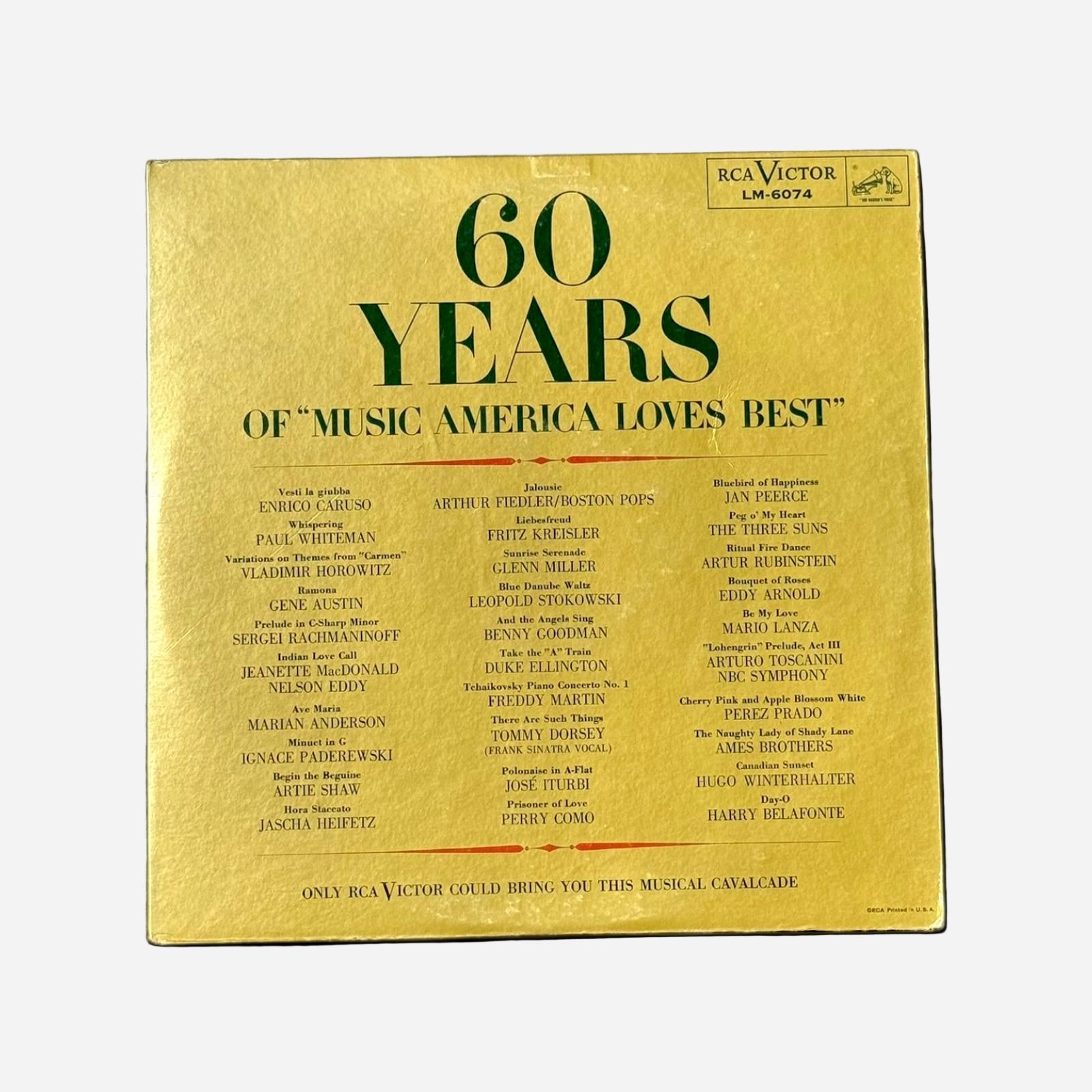 60 Years Of “Music America Loves Best” Vintage Record Vinyl Other
