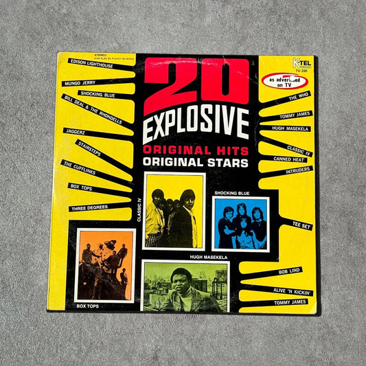 “20 Explosive Hits” Vintage Record Vinyl Other