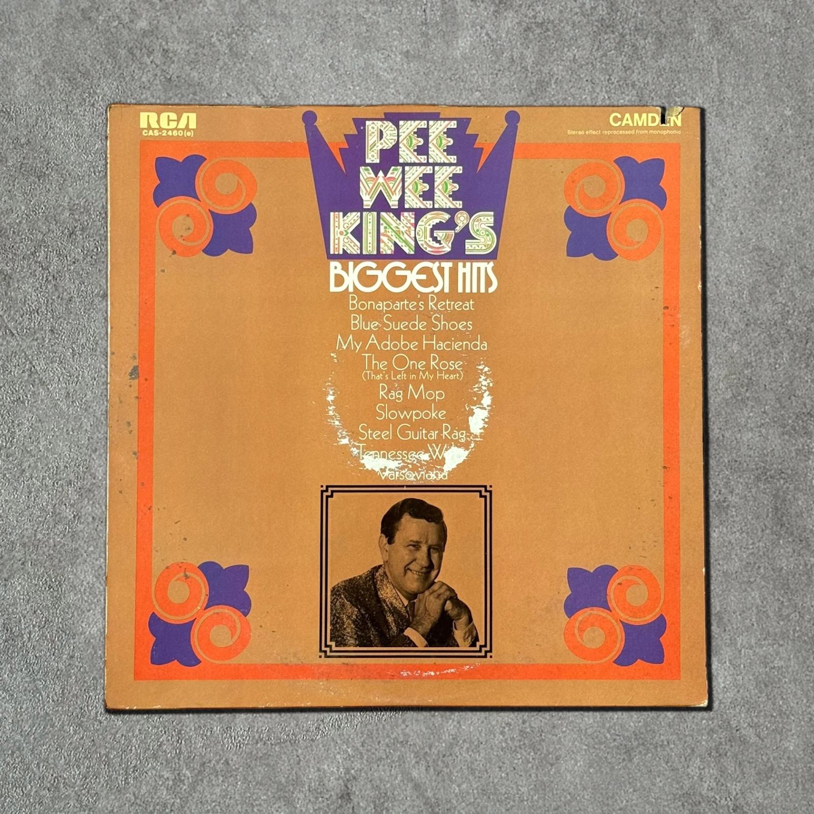“Pee Wee King’s Biggest Hits” Vintage Record Vinyl Other