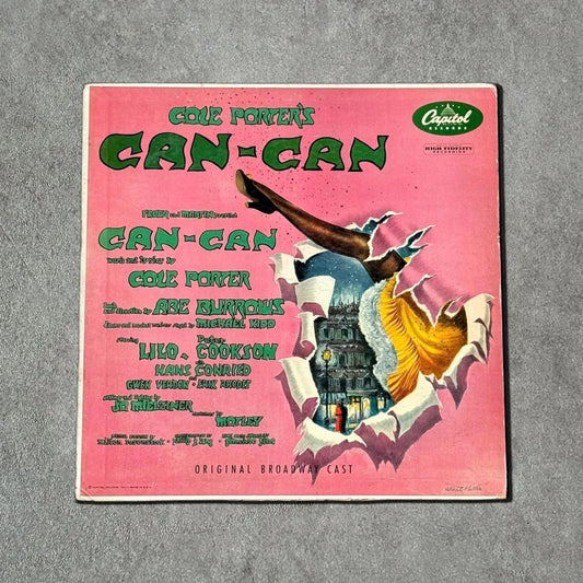 “Cole Porter’s Can-Can” Vintage Record Vinyl - GROOVES