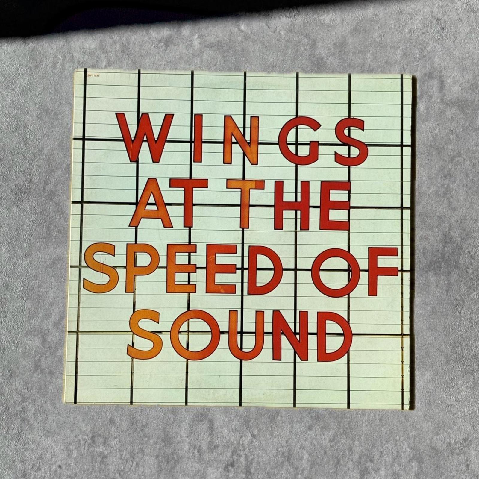 “Wings At The Speed Of Sound” Vintage Record Vinyl Other