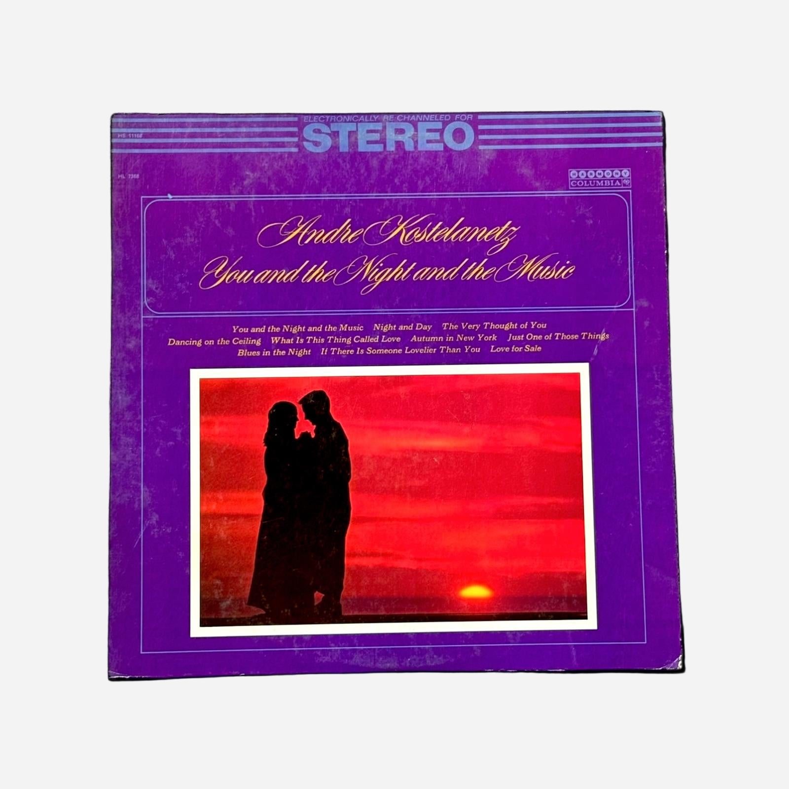 Andre Kostelanetz “You and the Night and the Music” Vintage Record Vinyl Other