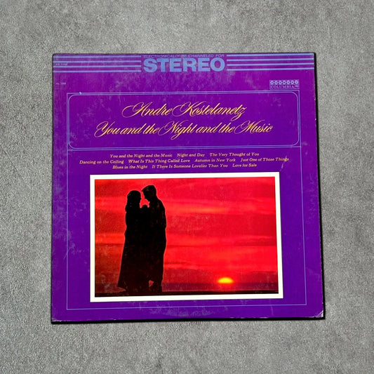 Andre Kostelanetz “You and the Night and the Music” Vintage Record Vinyl Other