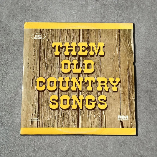 “Them Old Country Songs” Vintage Record Vinyl Other