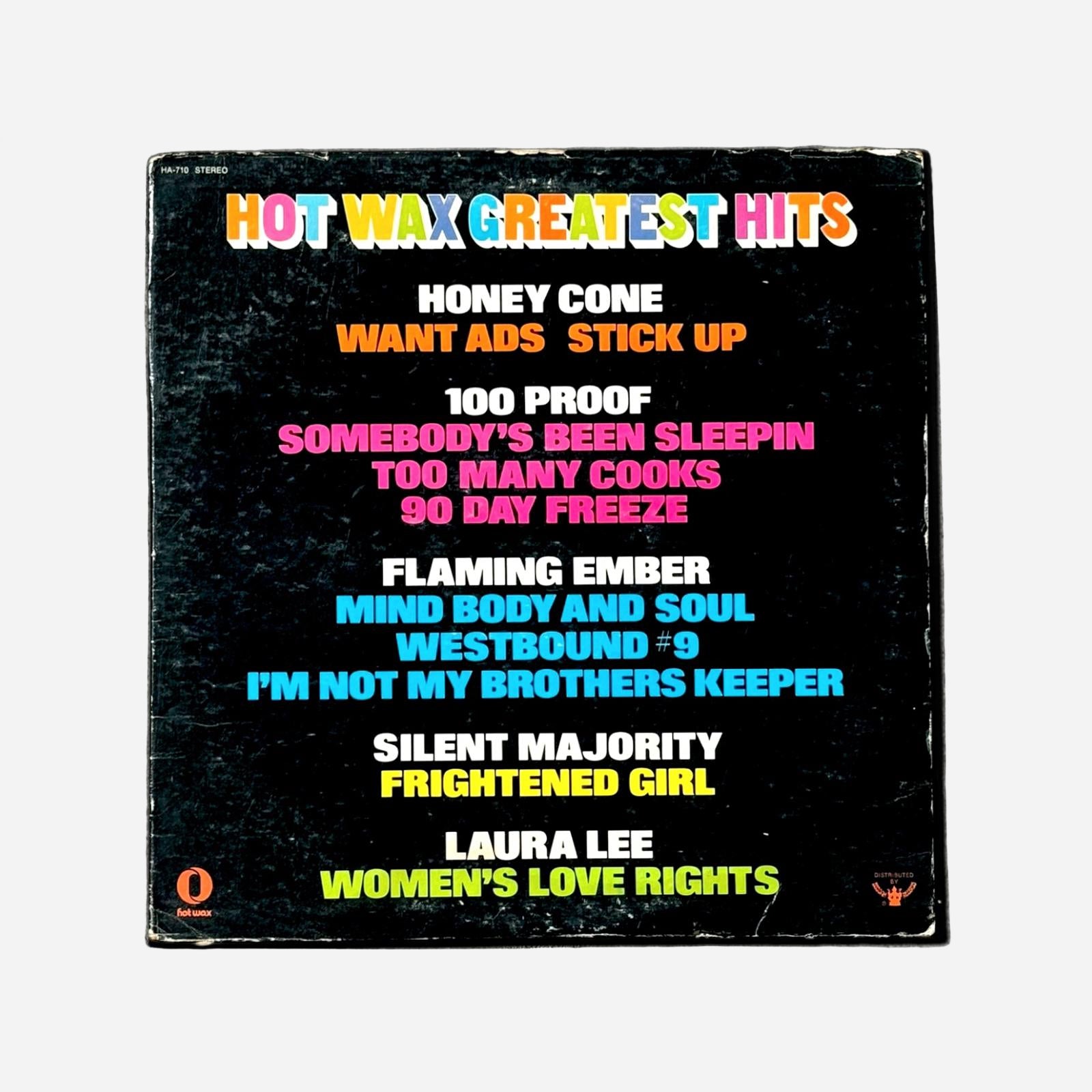 Hot Wax “Greatest Hits” Vintage Record Vinyl Other