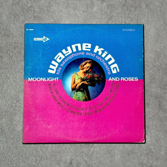 Wayne King “Moonlight and Roses” Vintage Record Vinyl Other