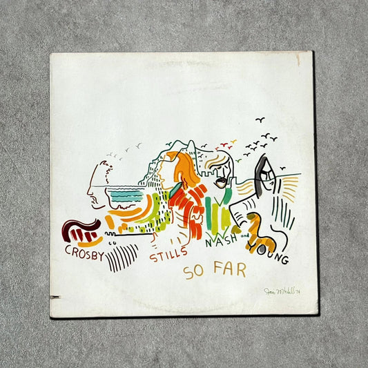 Joni Mitchell “So Far” Vintage Record Vinyl Other