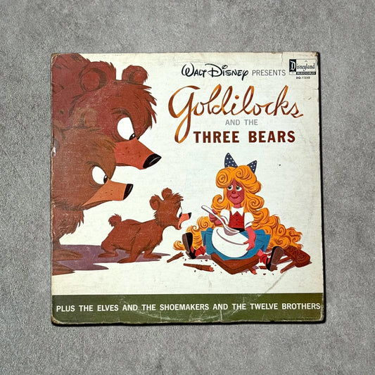 Goldilocks and the Three Bears Vintage Record Vinyl Other
