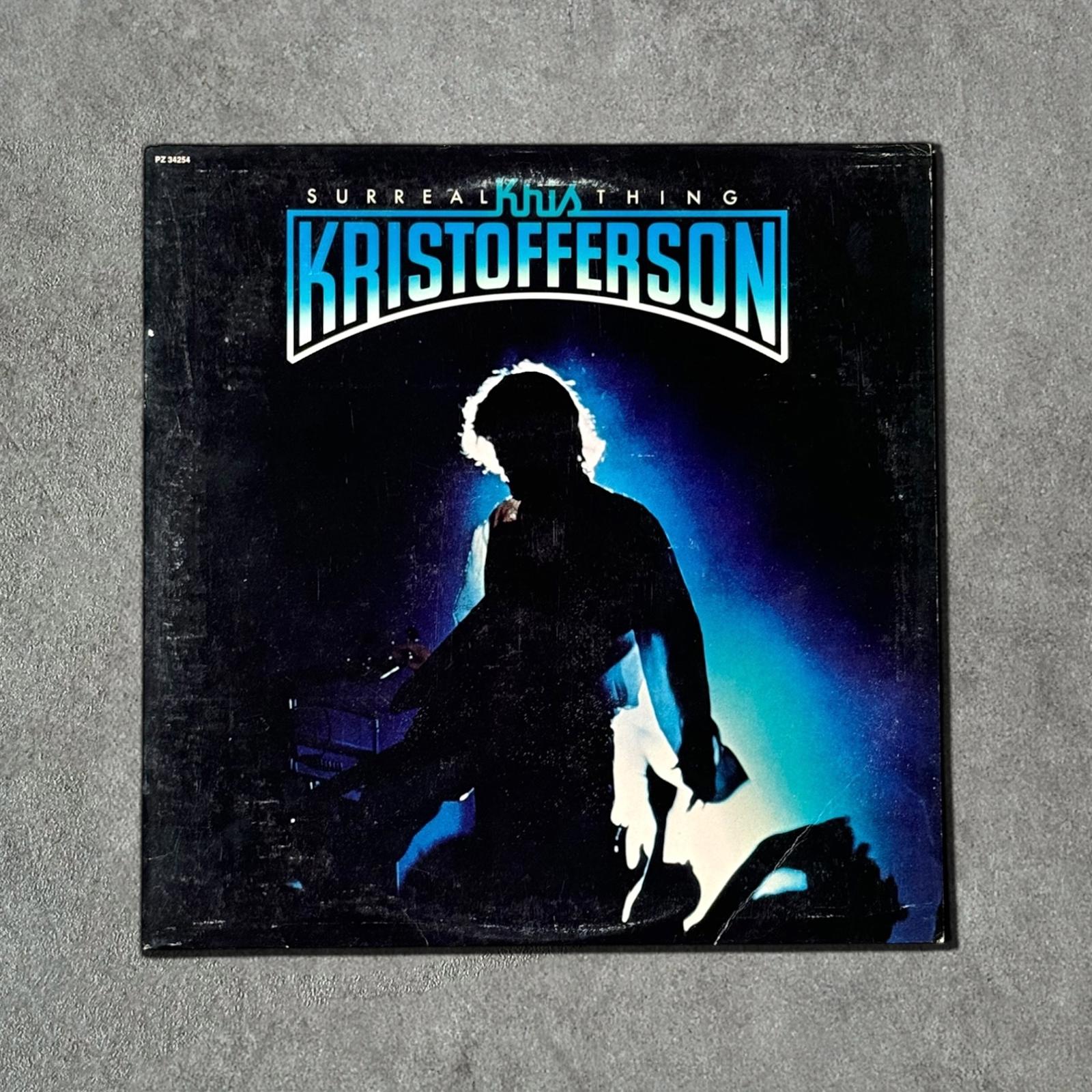 Kris Kristofferson “Surreal Thing” Vintage Record Vinyl - GROOVES