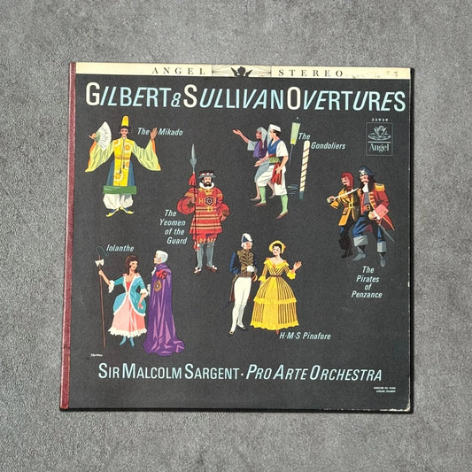 Gilbert & Sullivan “Overture” Vintage Record Vinyl - GROOVES