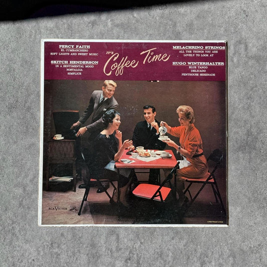 It’s Coffee Time Vintage Record Vinyl - GROOVES