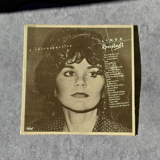 Linda Ronstadt A Retrospective Vintage Record Vinyl - GROOVES