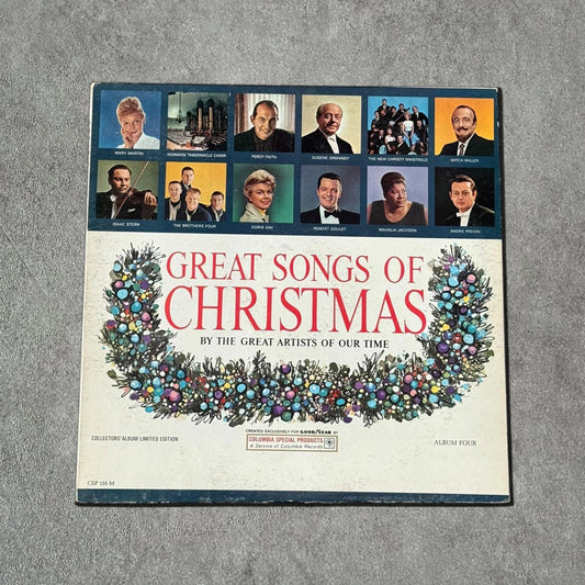 “The Great Songs Of Christmas” Vintage Record Vinyl Other