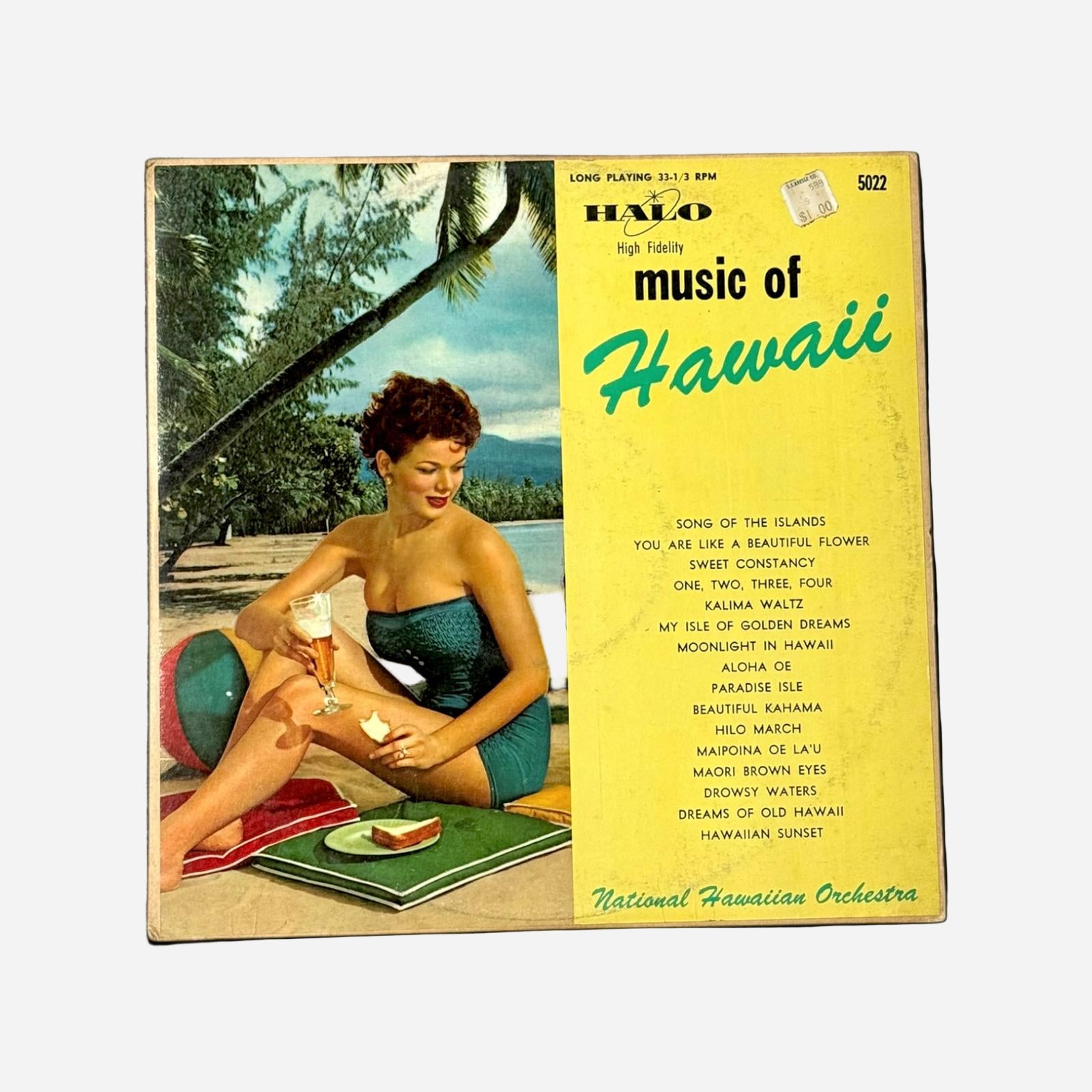 Halo “Music of Hawaii” Vintage Record Vinyl Other