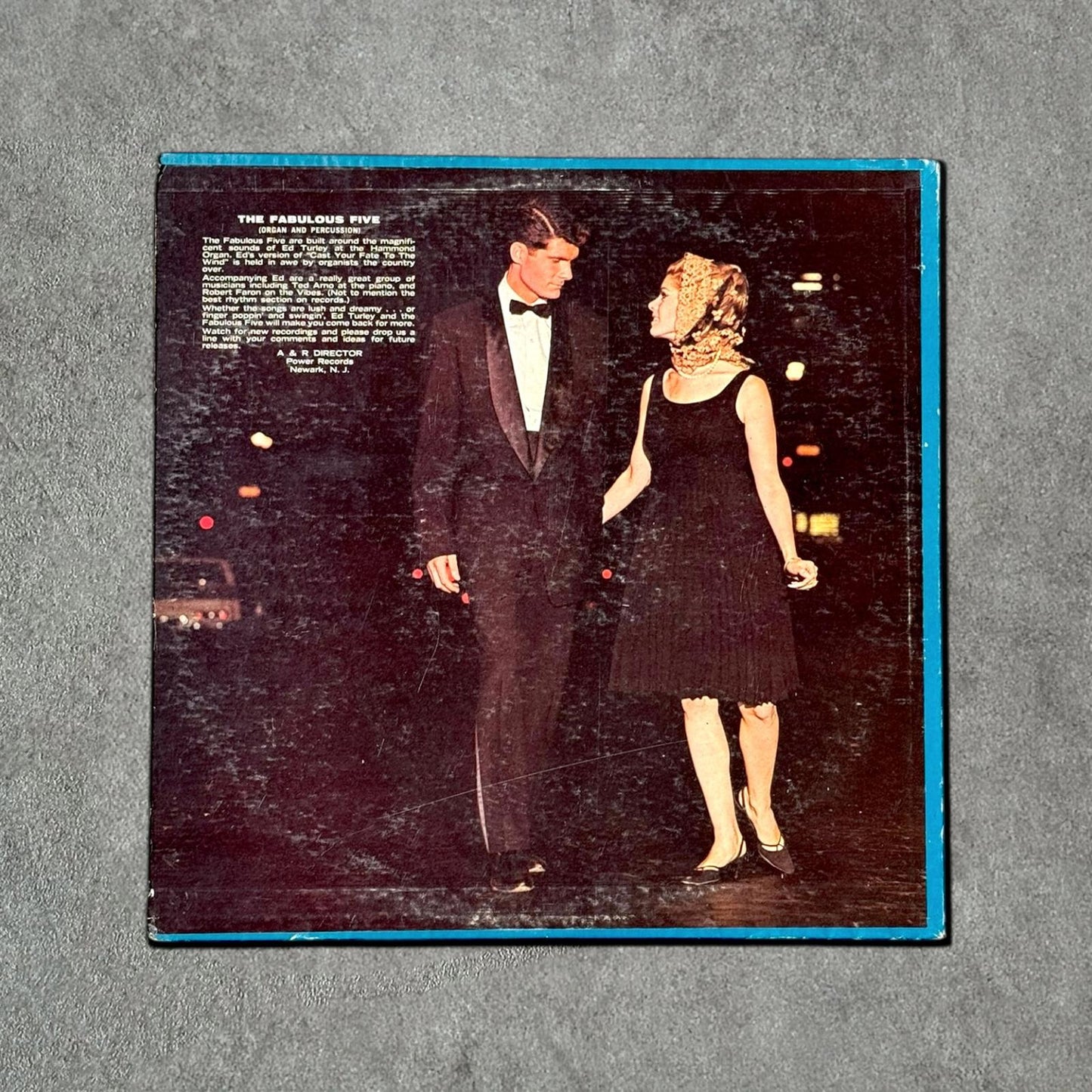 The Fabulous 5 Organ & Percussion “Strangers In The Night” Vintage Record Vinyl Other