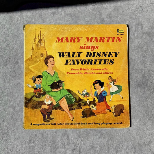 Mary Martin Walt Disney Favorites Vintage Record Vinyl - GROOVES