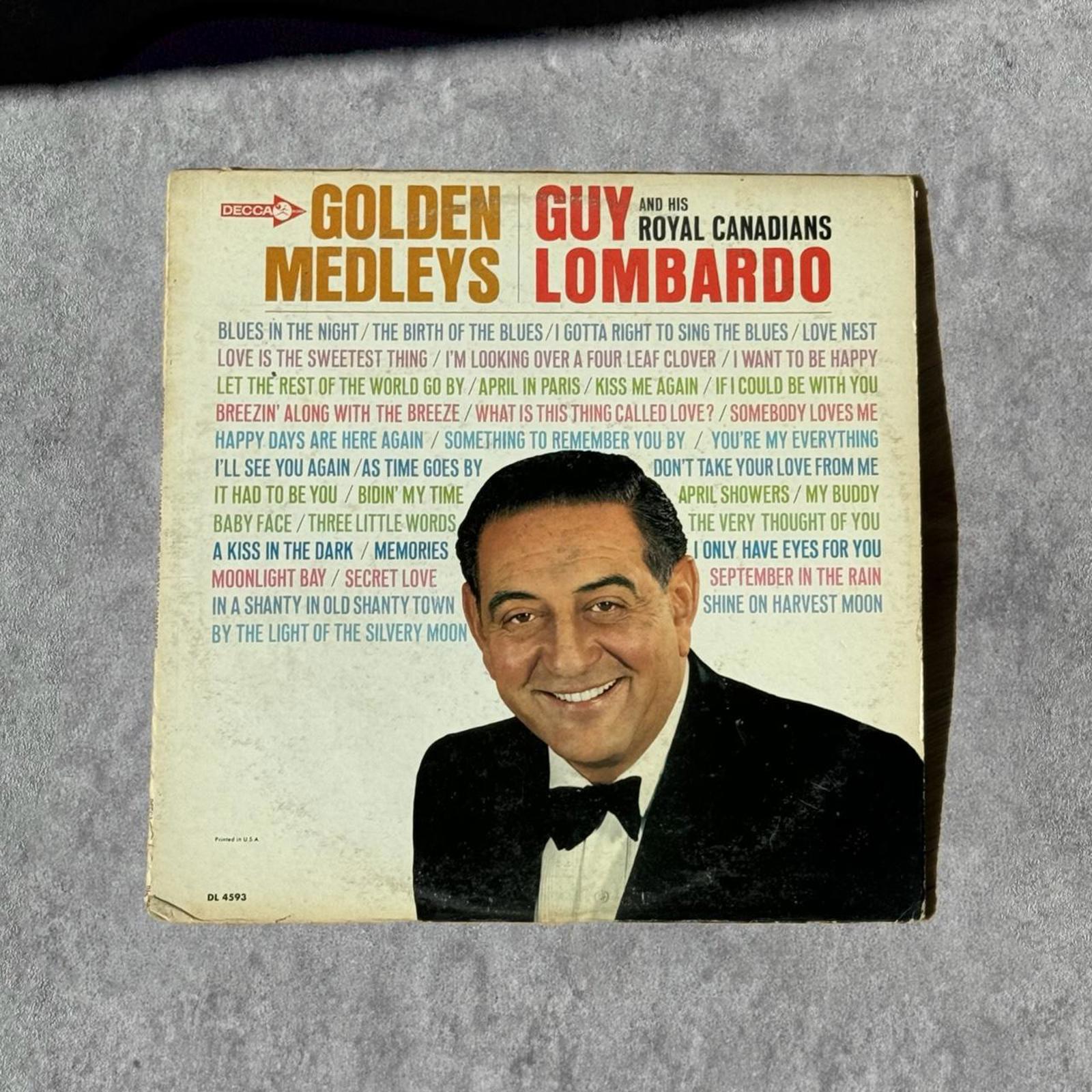 Golden Medleys Guy Lombardo Vintage Record Vinyl - GROOVES