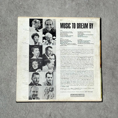 Andre Kostelanetz “Music to Dream By” Vintage Record Vinyl Other