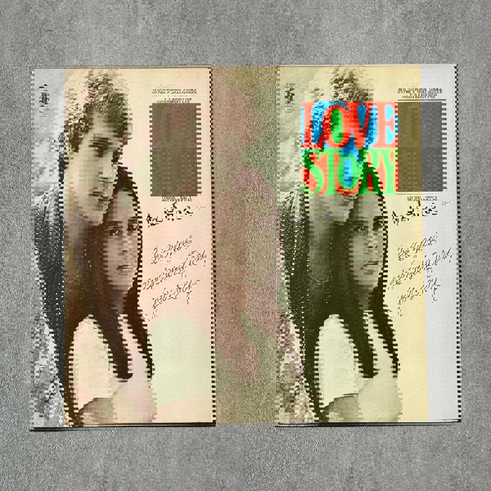 Ali MacGraw Ryan O’Neal “Love Story” Vintage Record Vinyl - GROOVES