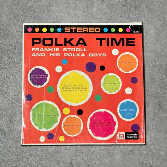 Frankie Stroll And His Polka Boys “Polka Time” Vintage Record Vinyl - GROOVES