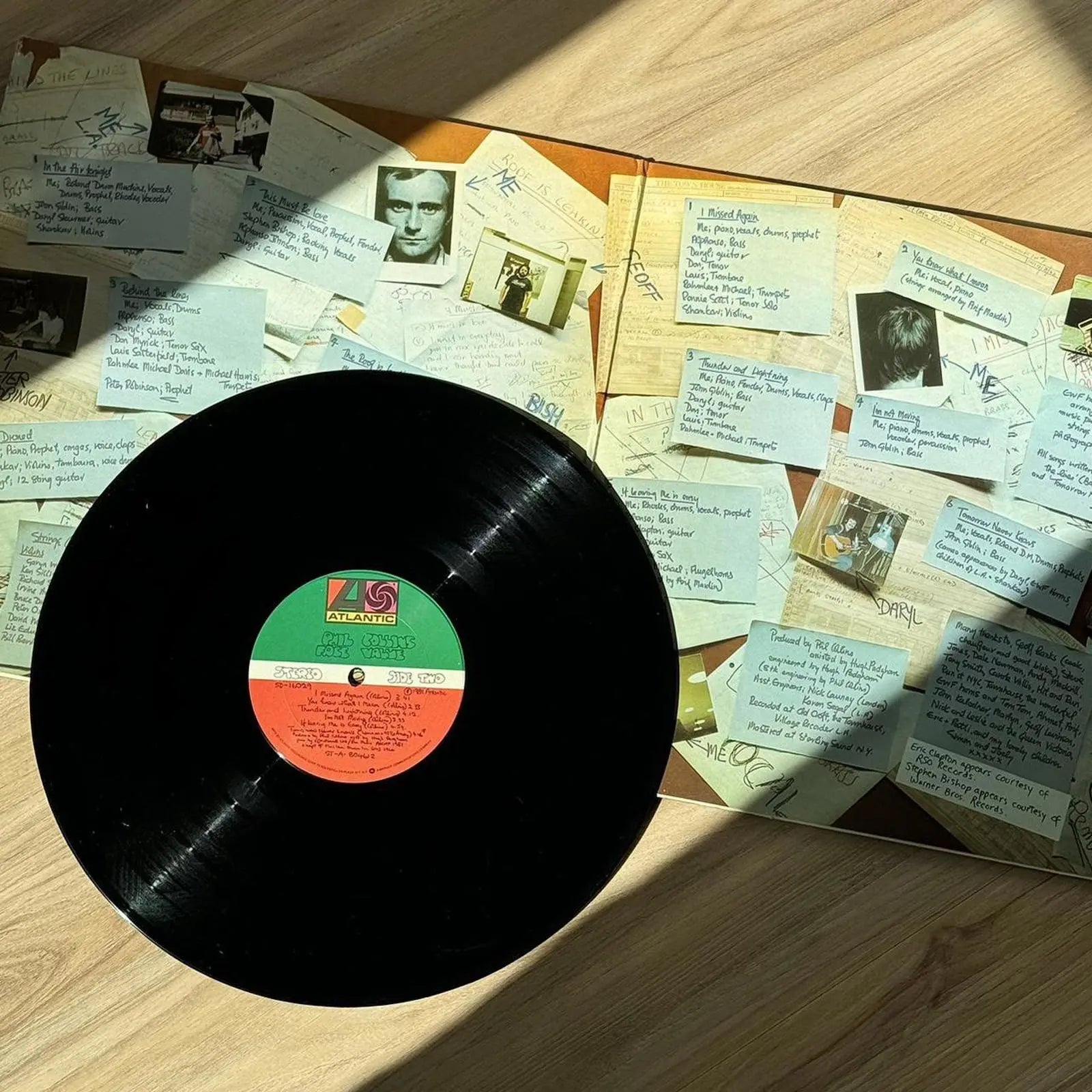Face Value Phil Collins Vintage Record Vinyl - GROOVES