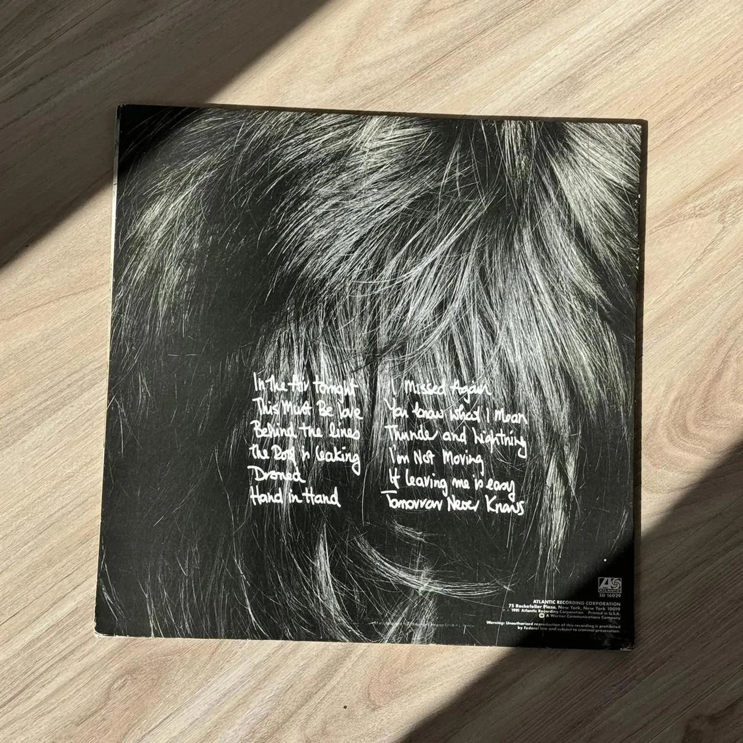 Face Value Phil Collins Vintage Record Vinyl - GROOVES