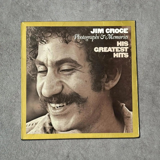 Jim Croce “Photographs & Memories” Vintage Record Vinyl - GROOVES