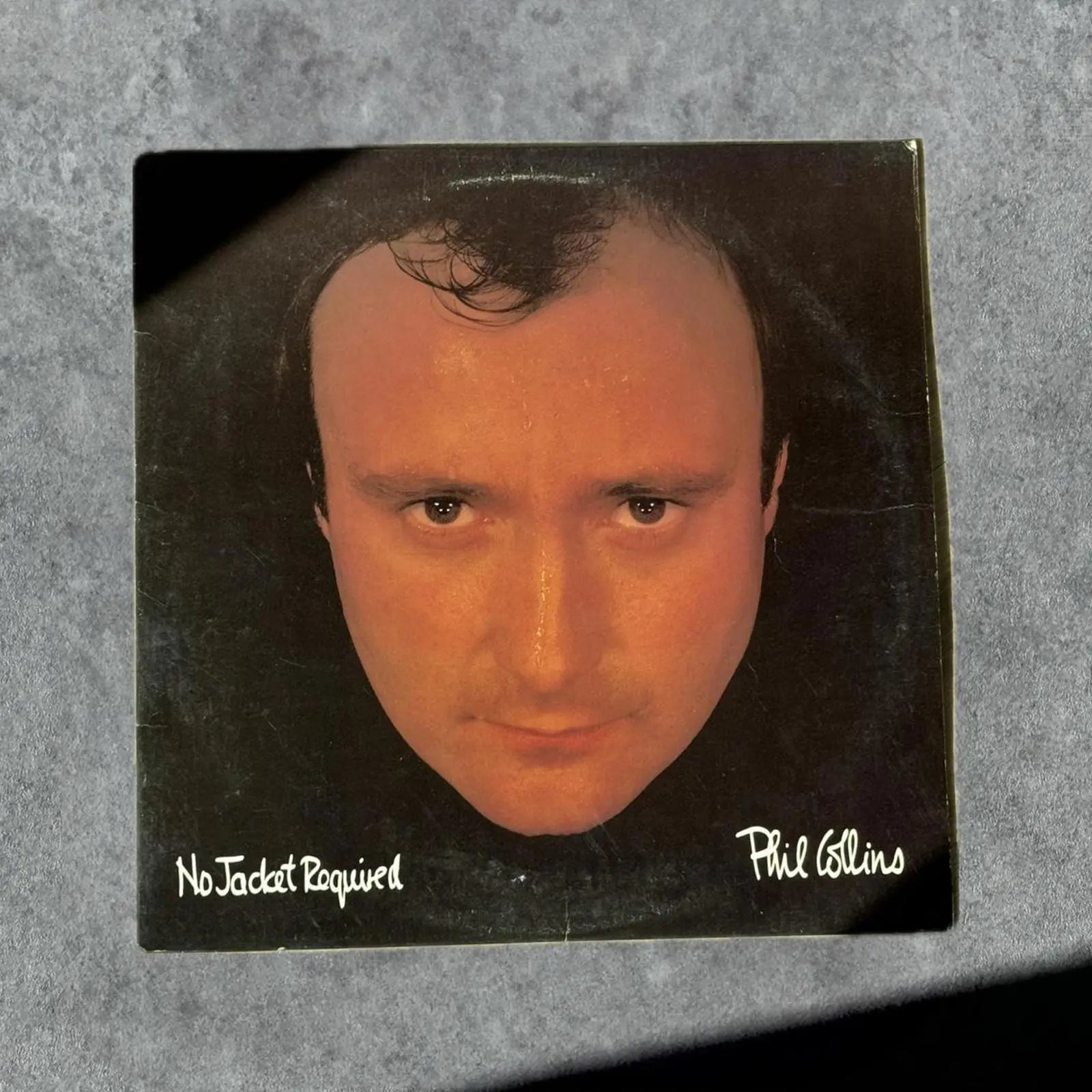 No Jacket Required Phil Collins Vintage Record Vinyl - GROOVES