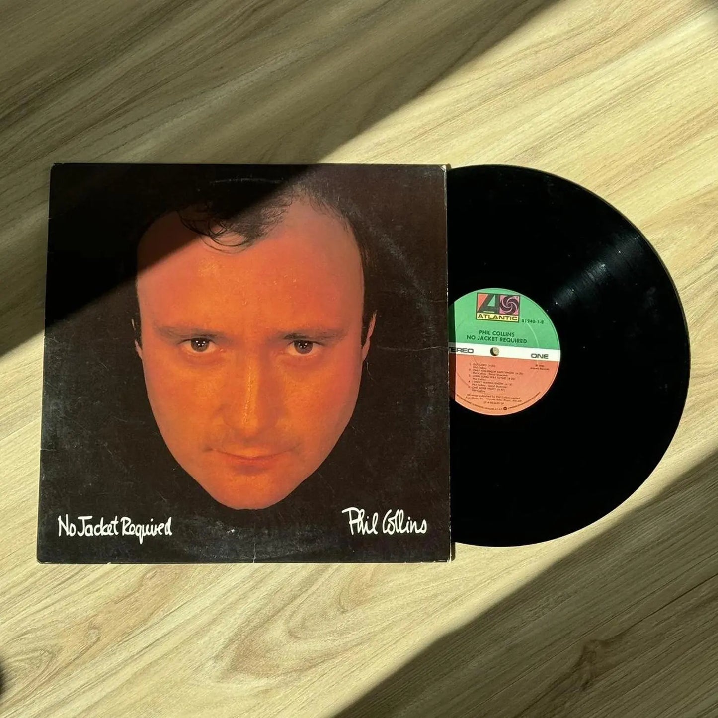 No Jacket Required Phil Collins Vintage Record Vinyl - GROOVES