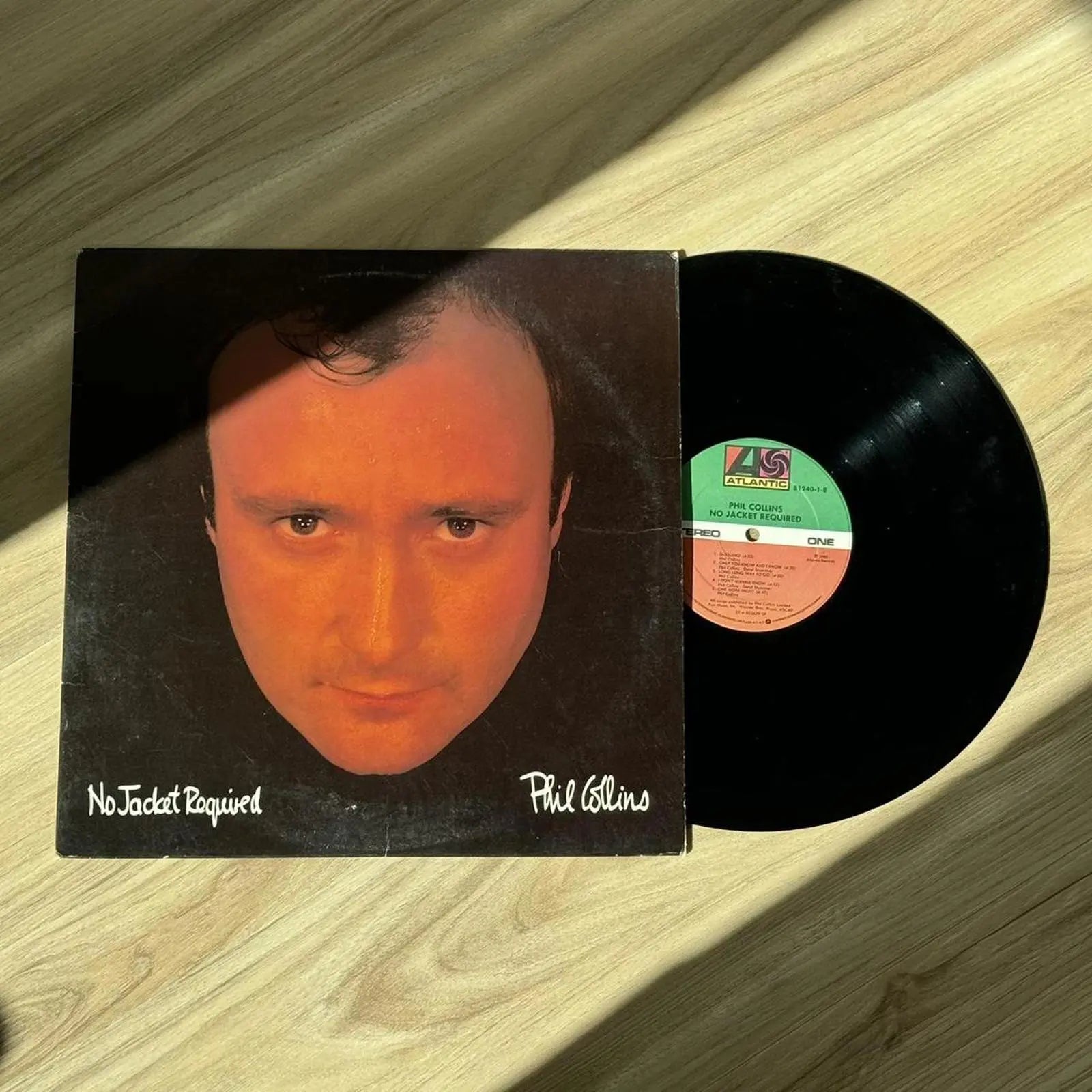 No Jacket Required Phil Collins Vintage Record Vinyl - GROOVES