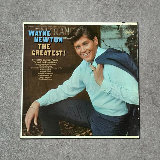 Wayne Newton “The Greatest!” Vintage Record Vinyl - GROOVES