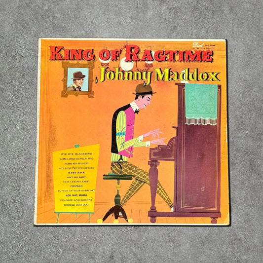 Johnny Maddox “King of Ragtime” Vintage Record Vinyl - GROOVES