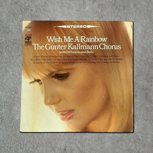 The Gunter Kallmann Chorus “Wish Me A Rainbow” Vintage Record Vinyl - GROOVES