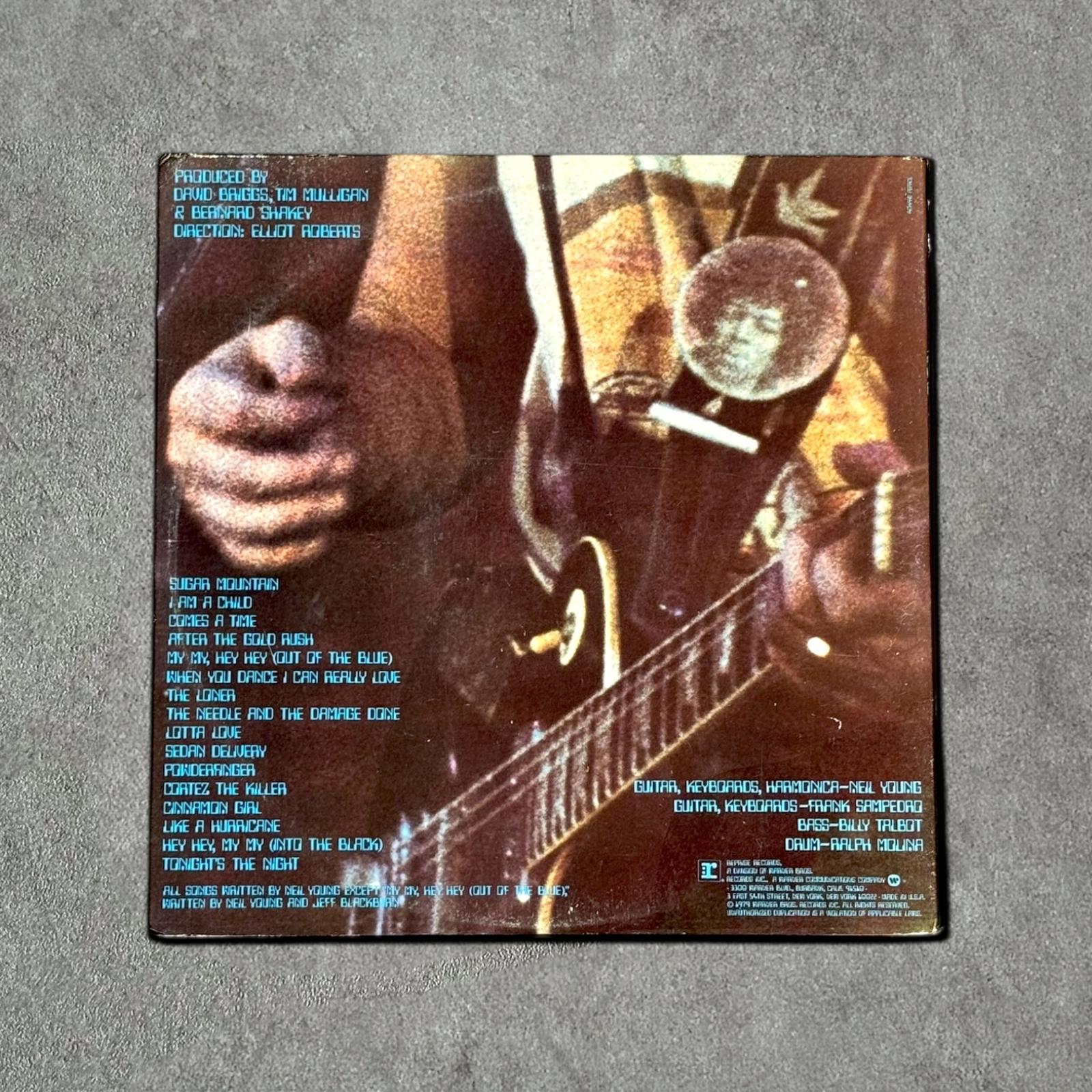 Neil Young “Live Rust Crazy Horse” Record Vinyl Other