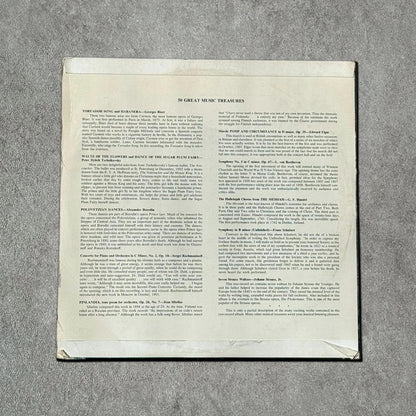 50 Great Music Treasures Vintage Record Vinyl Other