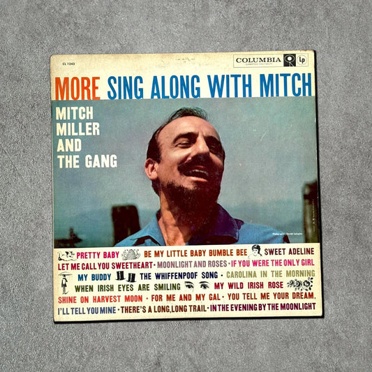 Mitch Miller “More Sing Along With Mitch” Vintage Record Vinyl Other