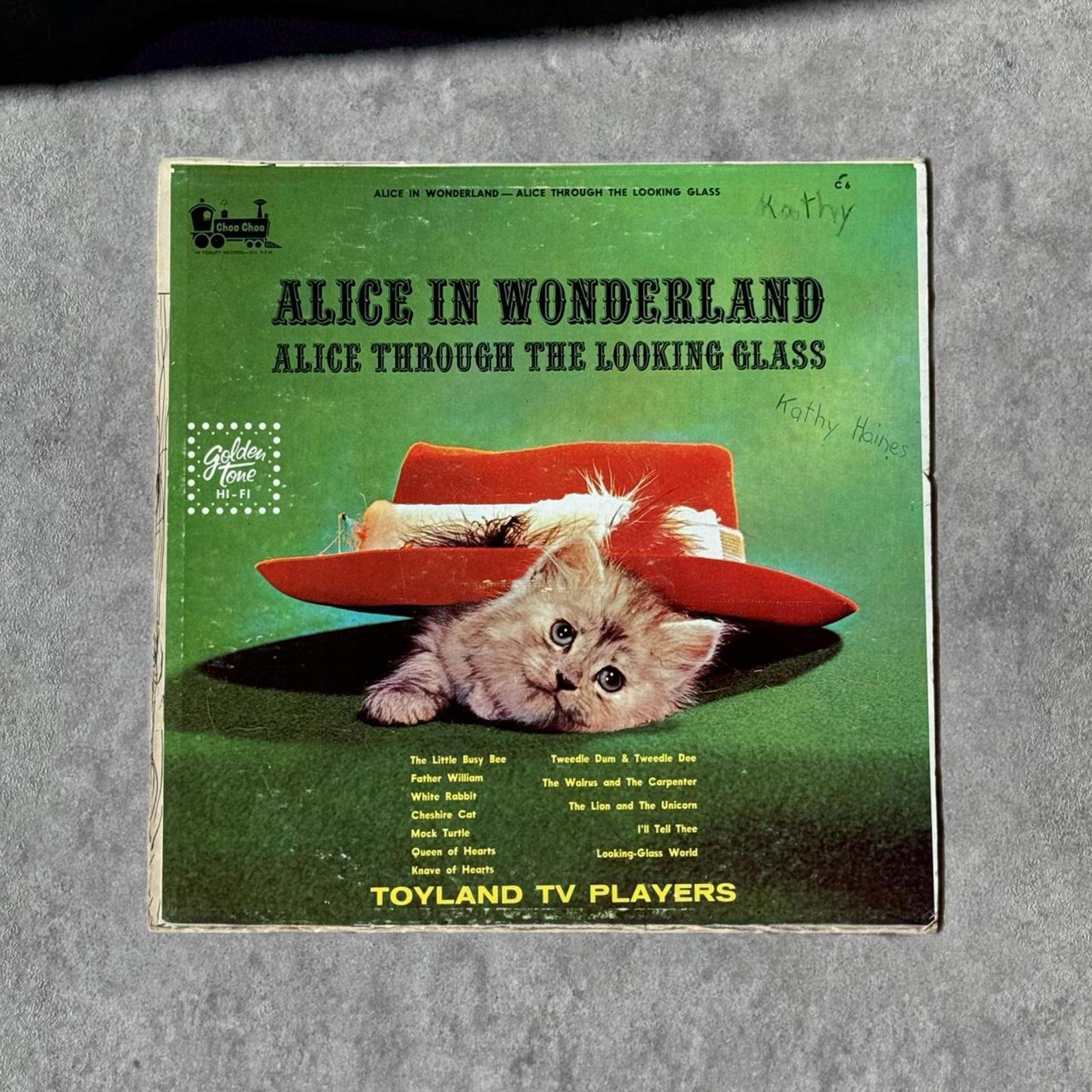 Alice In Wonderland “Alice Through The Looking Glass” Originals Vintage Record Vinyl - GROOVES