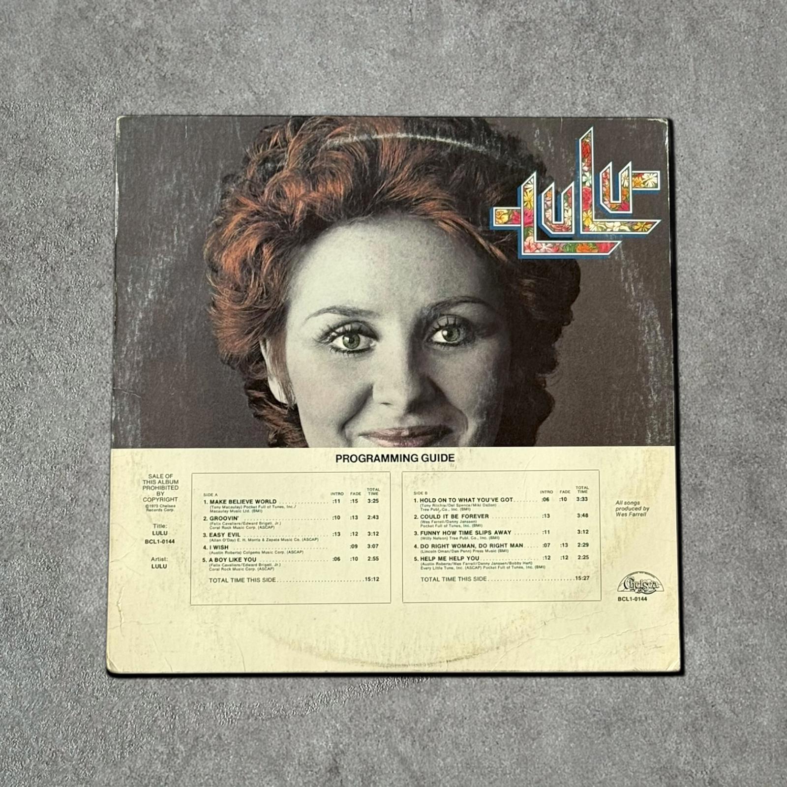 Lulu Vintage Record Vinyl Other