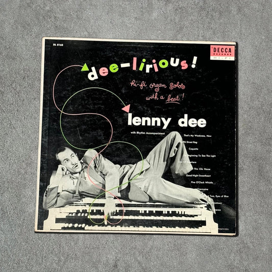 Lenny Dee “Dee-lirious!” Vintage Record Vinyl Other