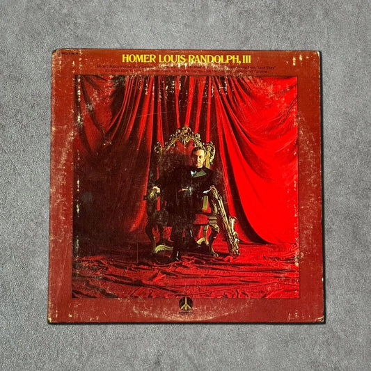 “Homer Louis Randolph, III” Vintage Record Vinyl Other