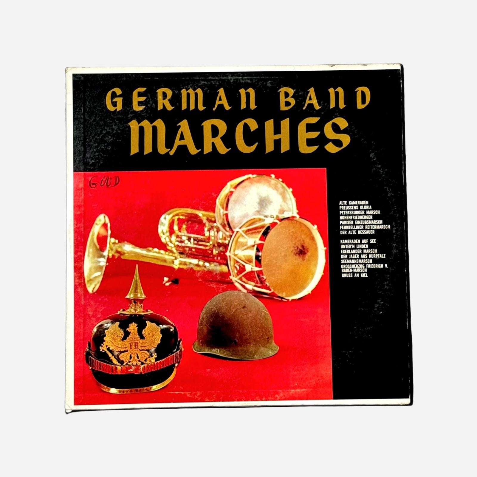 German Band Marches Vintage Record Vinyl Other