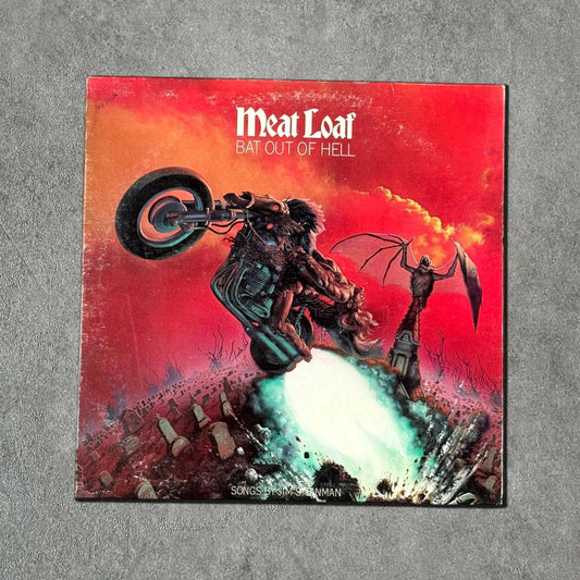 Meat Loaf “Bat Out Of Hell” Vintage Record Vinyl Other
